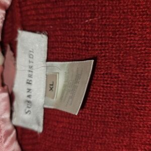 Susan Bristol Red Women's Sweater